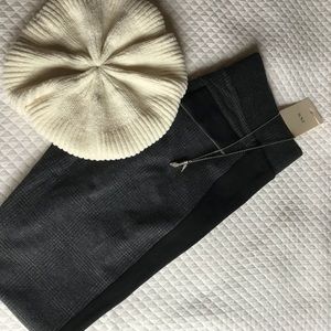 Plaid and side stripe pants 👖 dress leggings